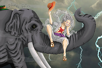 Joyboy Returns!, Monkey D. Luffy, Gear 5 (One Piece), Anime, One Piece HD wallpaper