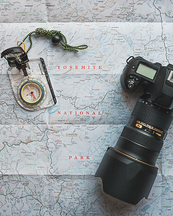 Journey, Technologies, Technology, Camera, Compass, Map HD phone wallpaper