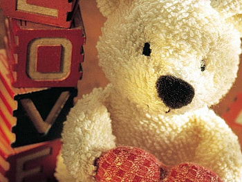 LOVE!, teddy bear, love, cute, heart, lovely HD wallpaper