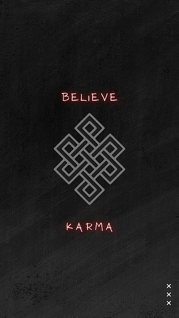 Karma, magenta, symbol, peace, endless, knot, buddhism, belief HD phone wallpaper