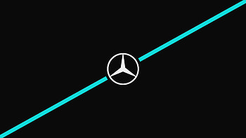 Mercedes Logo Dark Minimalism , mercedes, logo, dark, minimalism, minimalist HD wallpaper