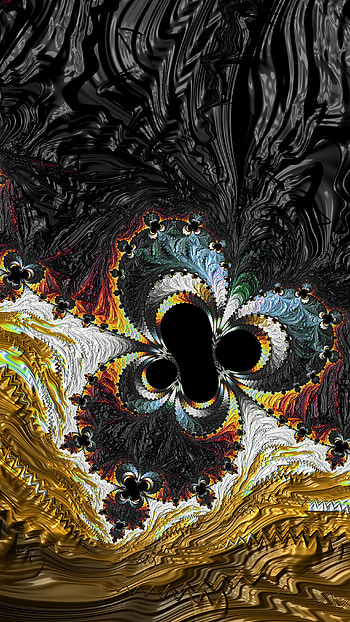 Trippy Psychedelic Fractal, Abstract, fractal HD phone wallpaper