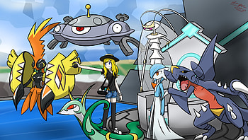 Garchomp Pokmon, , Gaming backgrounds, Dragon type HD wallpaper