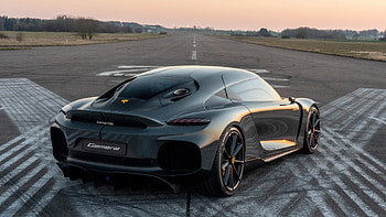 Rear View, Koenigsegg Gemera HD wallpaper