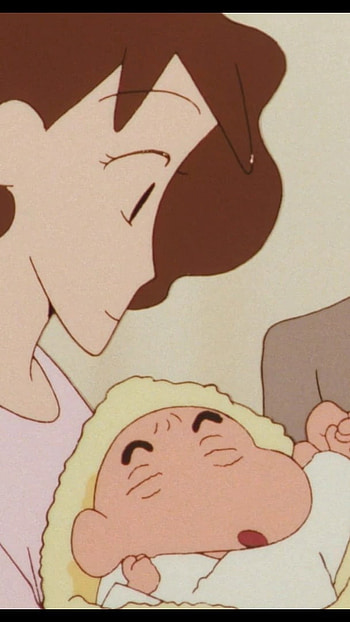 Shinchan Family, Cute, Little, Shinchan HD phone wallpaper