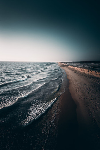 Nature, Sea, Horizon, Shore, Bank, Ocean, Surf HD phone wallpaper