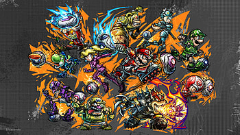 video game, super mario strikers HD wallpaper
