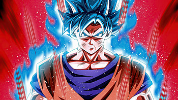 Dragon Ball Goku Blue Kaioken , goku, dragon-ball, anime, artist, artwork, digital-art, deviantart HD wallpaper