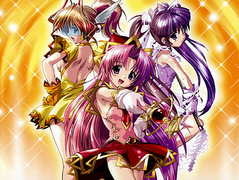 Maburaho Girls, miyama, yuna, maburaho, rin, kamishiro, anime, kuriko, girls, kazetsubaki HD wallpaper