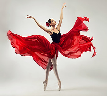 ❤️, Dancer, Ballerina, Dance, Dress HD wallpaper