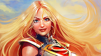Supergirl Arts , supergirl, superheroes, digital-art, artwork, deviantart HD wallpaper