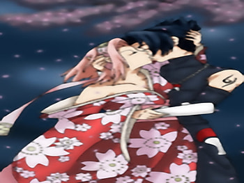 Sasuke Sakura Formal Kiss, sasuke, naruto, kiss, sakura HD wallpaper