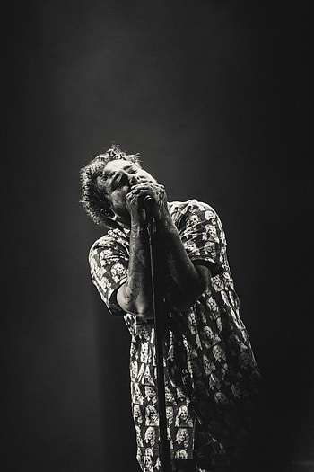 Monochrome, Post Malone HD phone wallpaper