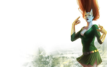Marvel Girl, design, abstract, costume, fantasy, comic, character HD wallpaper