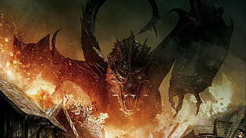 Voice of Benedict Cumberbatch, Smaug HD wallpaper