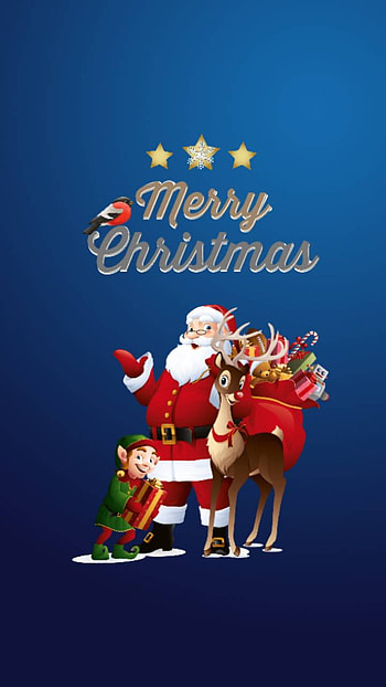 Merry Christmas 2021, Santa, Alf HD phone wallpaper