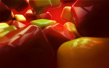 3D, Color, Squares, Figures, Figurines, Rendering HD wallpaper