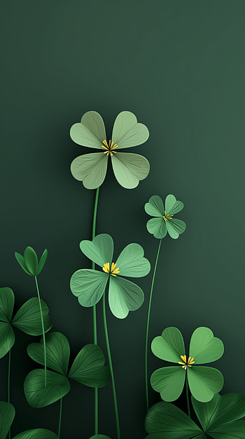 Spring Clover - Fresh Green Theme, clover, spring HD phone wallpaper