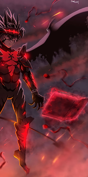 Asta demon form, amine HD phone wallpaper