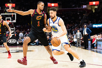 Warriors vs Cavaliers, Klay Thompson HD wallpaper