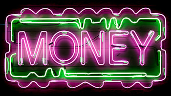 Vibrant Money Neon Sign - Stunning Ultra, money, neon sign, business HD wallpaper