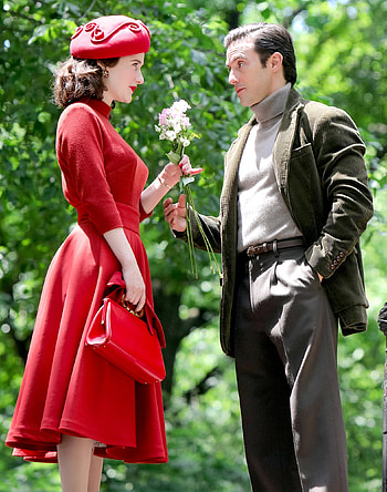 Rachel Brosnahan, Milo Ventimiglia movie, Marvelous Mrs. Maisel, Co-star partnership HD phone wallpaper