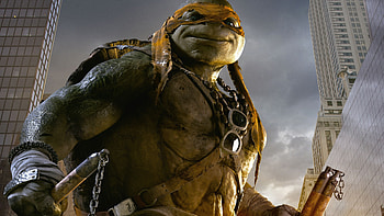Mikey In Teengae Mutant Ninja Turtle, teenage-mutant-ninja-turtles, ninja-turtle, movies, 2016-movies HD wallpaper