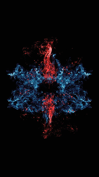 Blue And Red, Blue And Red Background HD phone wallpaper