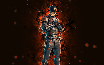 Bloodsport, , brown neon lights, Fortnite Battle Royale, Fortnite characters, Bloodsport Skin, Fortnite, Bloodsport Fortnite HD wallpaper