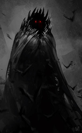 Birds, Art, Dark, Demon, Ghost HD phone wallpaper