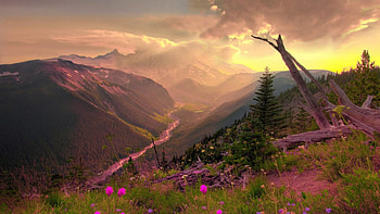 Heaven on Earth, landscape, valleys, nature, beauty HD wallpaper