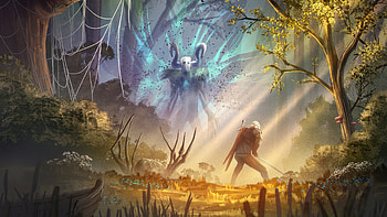 The Witcher Arrival, the-witcher, tv-shows, netflix, artstation, games, video-games HD wallpaper