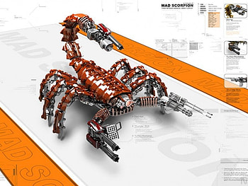 mad scorpion, transformers, scorpion, cg, autobots, mad HD wallpaper