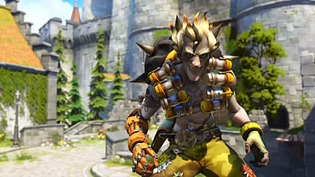 Junkrat, , Colorful explosion, Samantha Anderson HD wallpaper