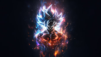 Goku Cosmic Evolution, goku, anime, artwork, artist, digital-art HD wallpaper