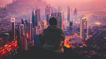 A Calm Evening, alone, evening, graphy HD wallpaper