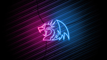Red Dragon Logo , computer, logo HD wallpaper