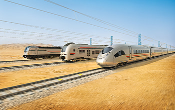 Egyptian National Railways, high speed trains, Egypt, railway, Siemens, regional trains, modern transport HD wallpaper