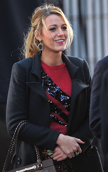 Blake Lively, Serena van der Woodsen, Gossip Girl transformation, Style evolution HD phone wallpaper