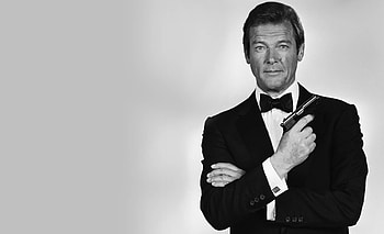James Bond movie, Sir Roger Moore, tribute, iconic HD wallpaper