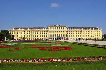 Schonbrunn Palace, Schnbrunn palace, Vienna, Austria HD wallpaper