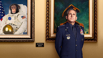 Space Force TV series, Comedy sci-fi, Futuristic fanart, Space exploration HD wallpaper
