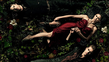 Vampire Diaries series, High definition , Alluring aesthetics, Fantasy realm HD wallpaper
