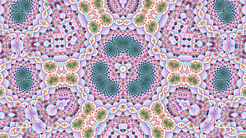 Kaleidoscope, Fractals HD wallpaper