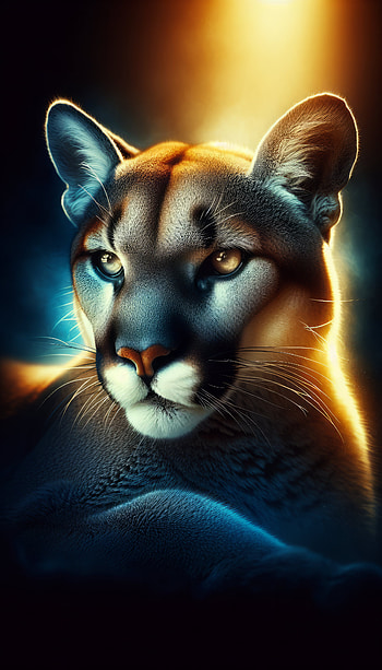 Majestic Cougar, Wildlife, nature HD phone wallpaper