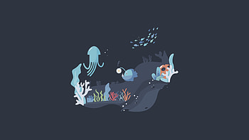 Underwater Nord in : nordtheme, Simple HD wallpaper
