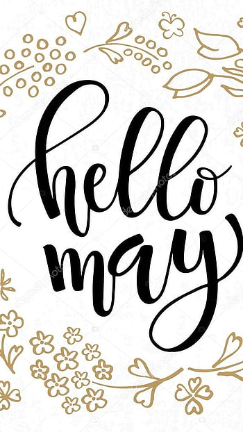 May, White Background HD phone wallpaper
