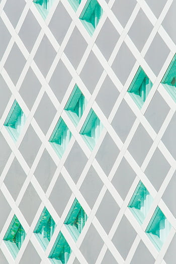 Intricate geometric design with diamond patterns and teal accents, perfect for modern backgrounds. HD phone wallpaper