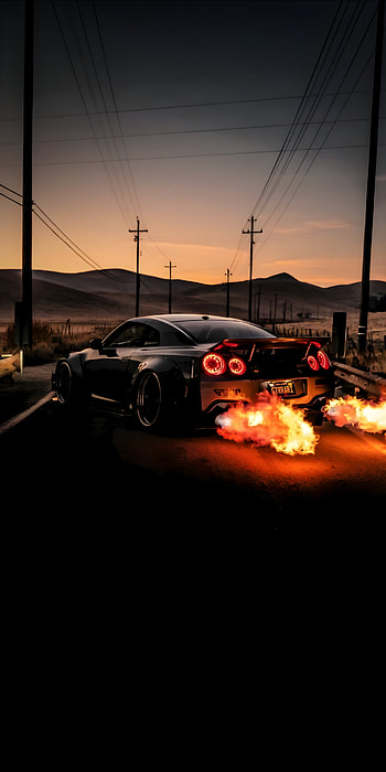 GTR, cloud, sky HD phone wallpaper