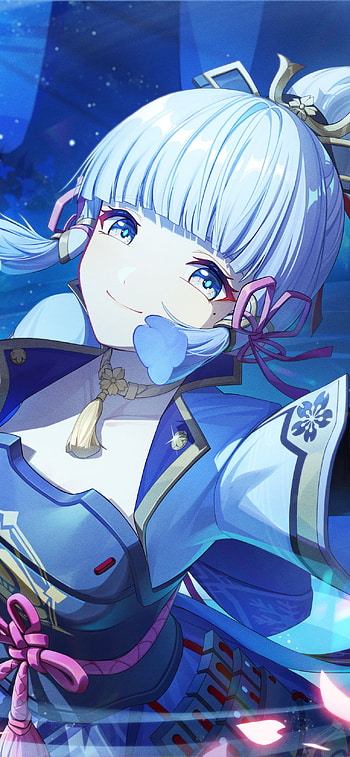 Kamisato Ayaka — Inazuma Frost (Genshin Impact), Kamisato Ayaka (Genshin Impact), video game, Genshin Impact HD phone wallpaper